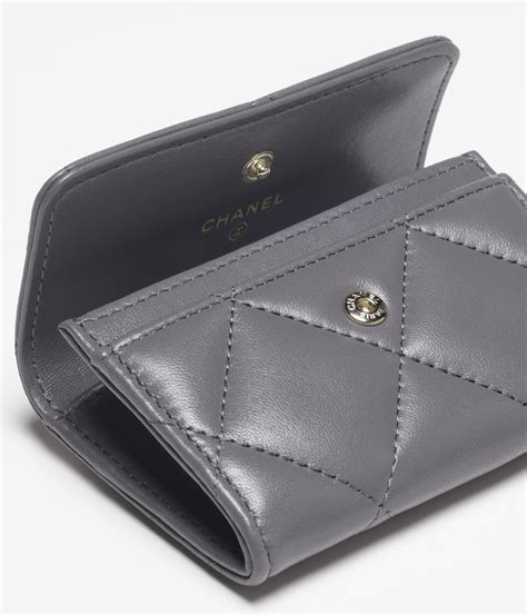 chanel zippy small card holder|Chanel 19 flap card holder.